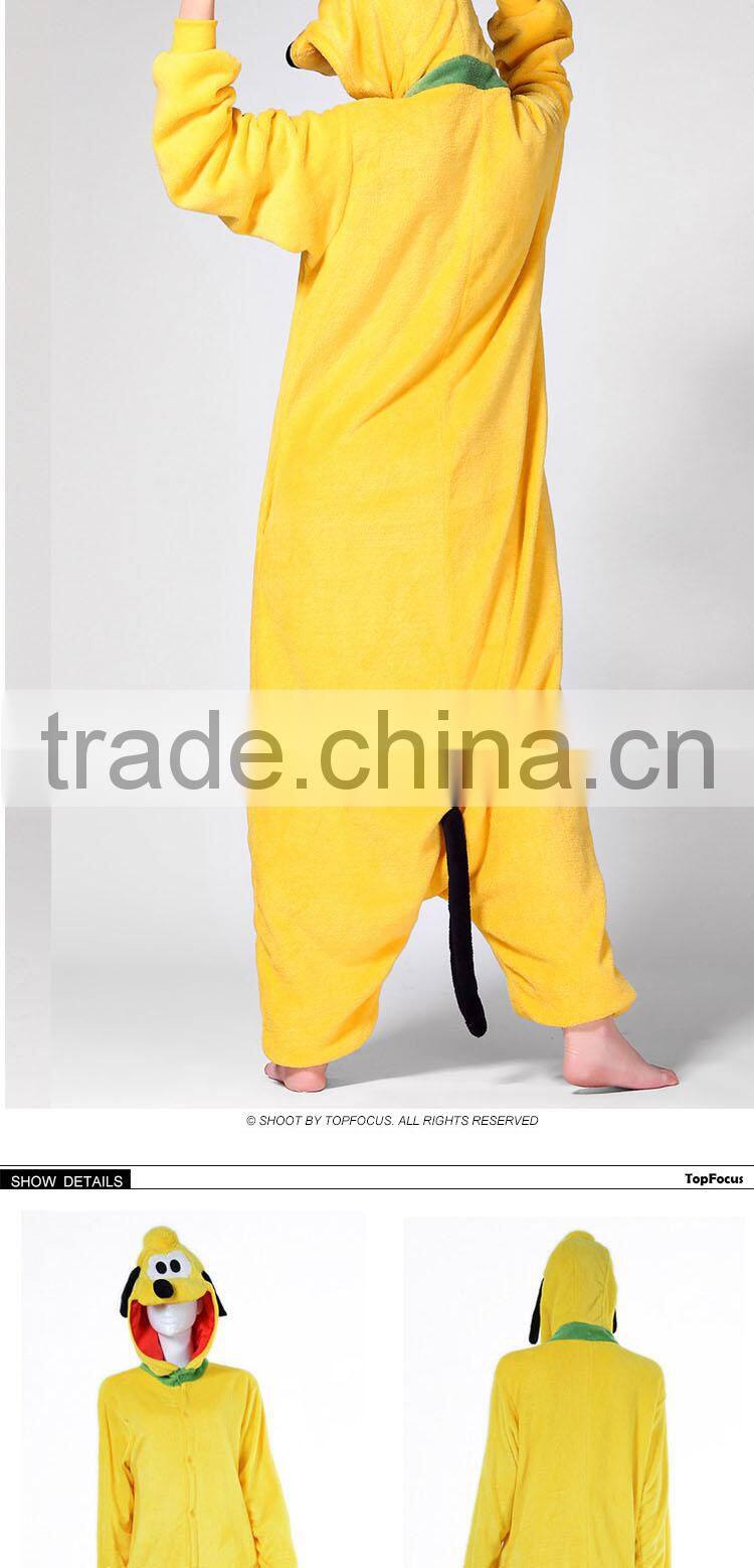 Fleece Halloween Cosplay Japanese Pajamas Costume Adult Jumpsuit