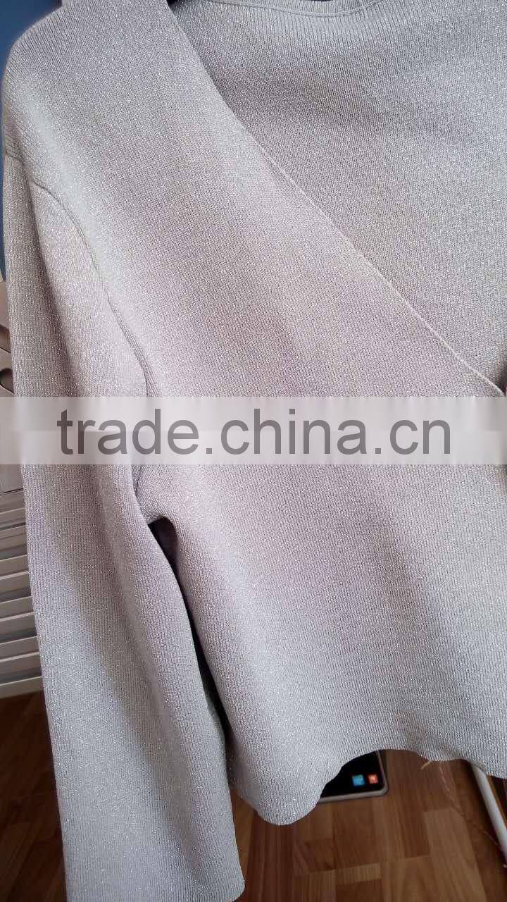 BKNL42 Women knitted short cardigan sweater