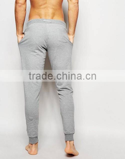 Custom men blank slim fit sports pants & trousers