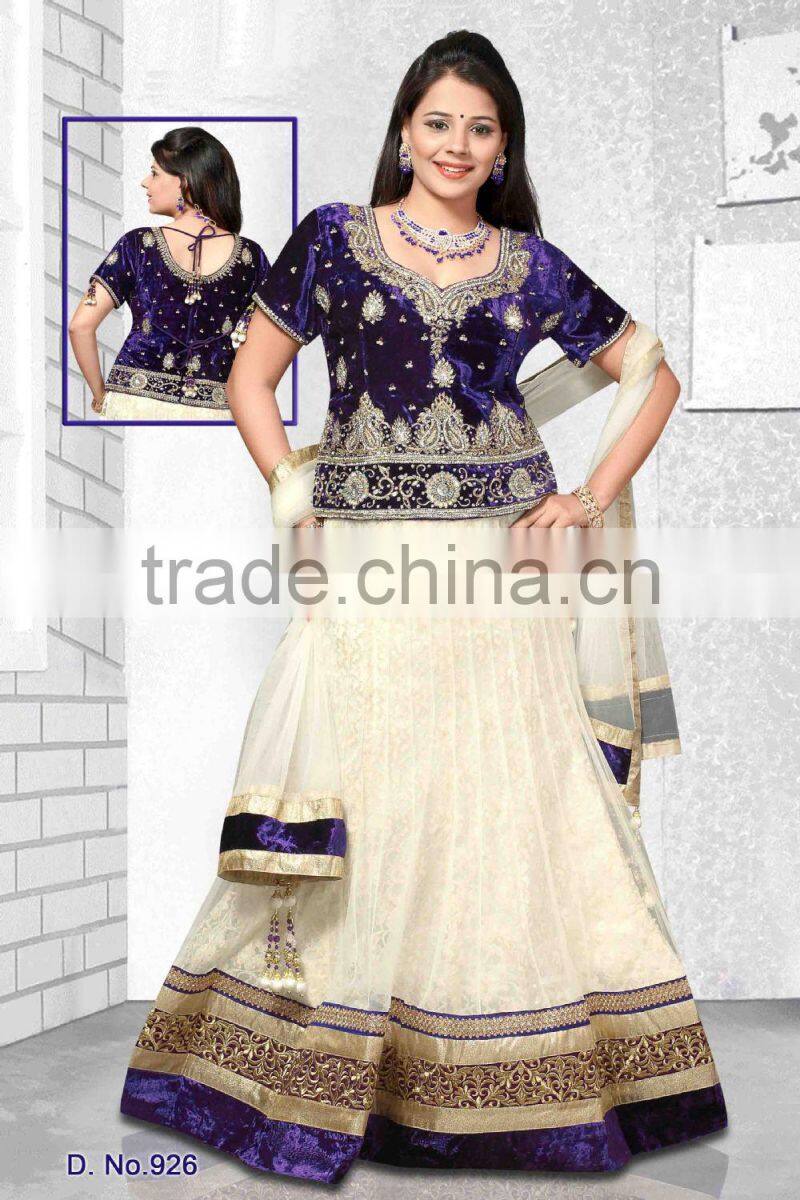 Semi Bridal Lehenga