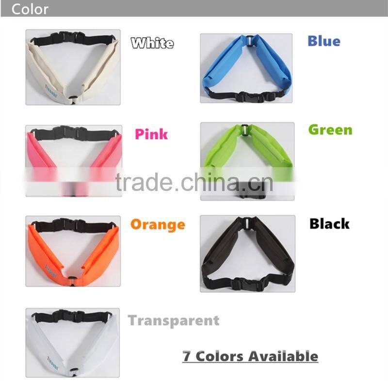 Waterproof Pocket Belt Double Waist Bag~7colors~Swim Diving Fishing Surfing Dry 2 Bag~DHL FREE SHIPPING~Accept Custom