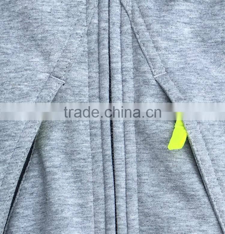 Custom hot sale hooded sweatshirt knitting fabric cotton fleece jacket for men
