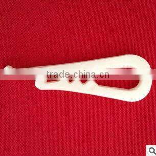 Pearl white garment plastic clips