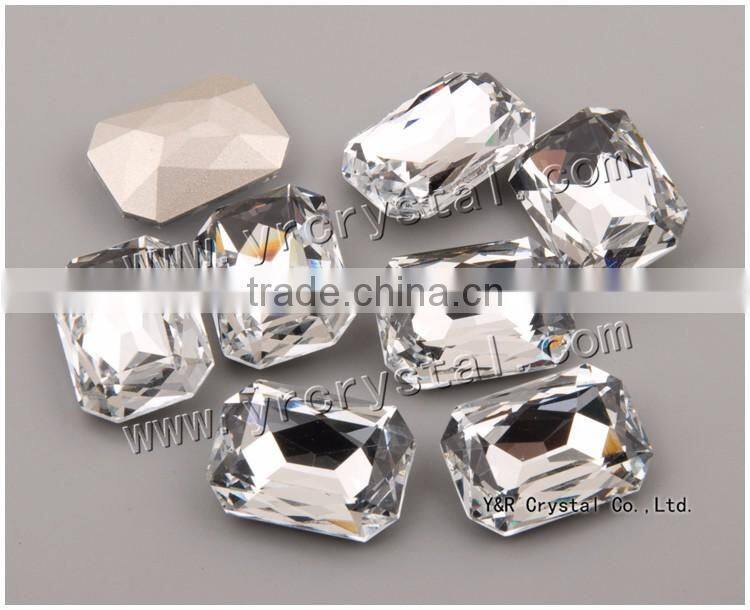 4627 Octagon Crystal 18*25mm Crystal Color Jewelry Stones