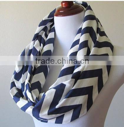 2015 fashionable winter warm chevron knitted cotton scarf wholesale children cotton shawl