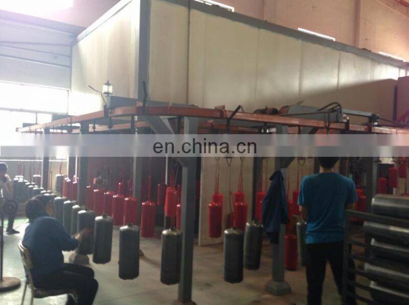SAITU company powder painting machine for extinguisher cylinder production