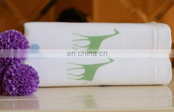 double layers gause style adult face towel printed