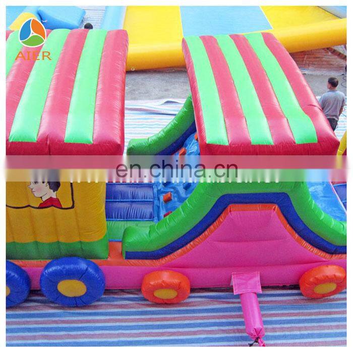 Children game inflatable obstacle course for sale