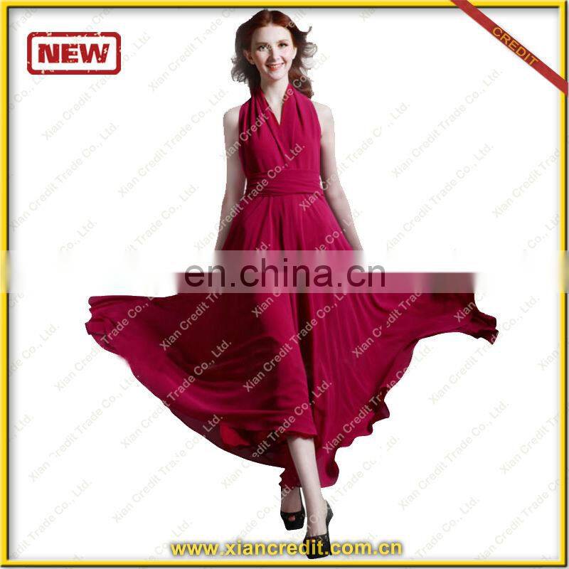 Ankle length red kebaya dress 2016