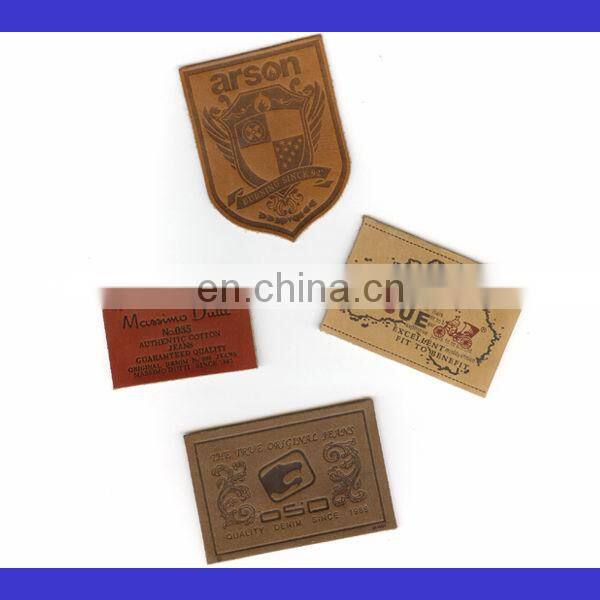 fashion brand custom metal label