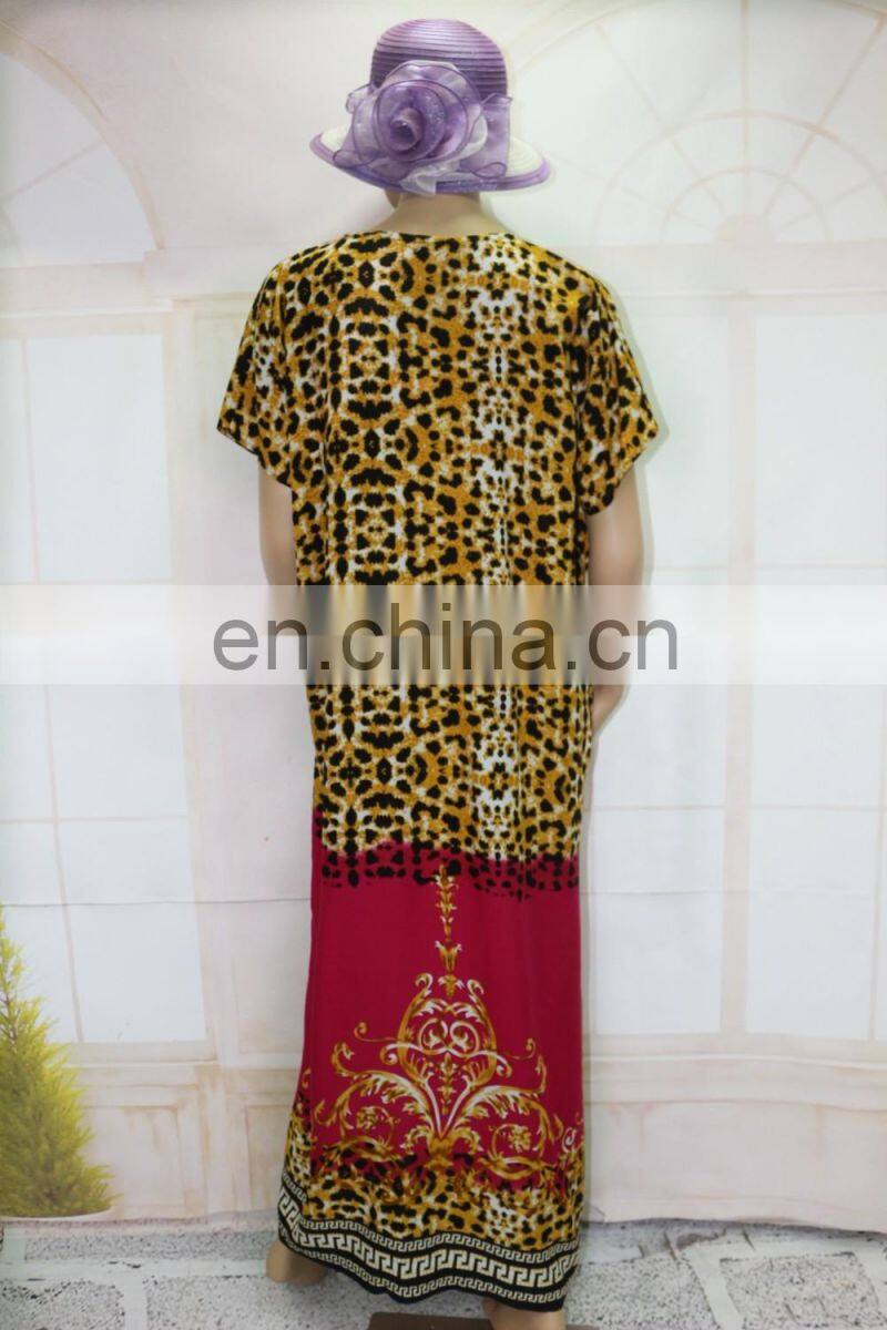 Wholesale beaded abaya animal skin flower kaftans