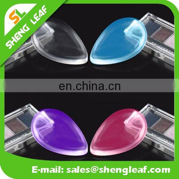 Hot selling clear transparent silicone powder puff sponge