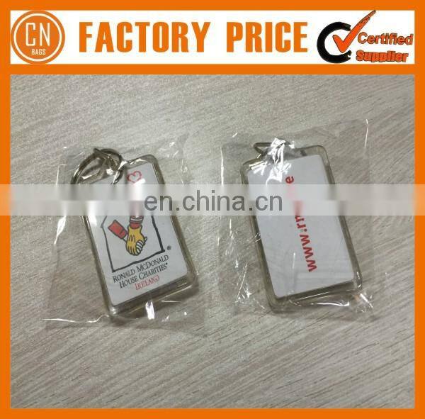 Customized Logo OEM Designed Plastic Acrylic Key chain