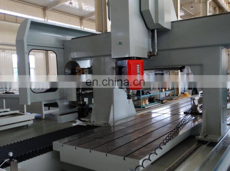 Aerospace and rail traffic industry precision aluminum profile CNC machine center