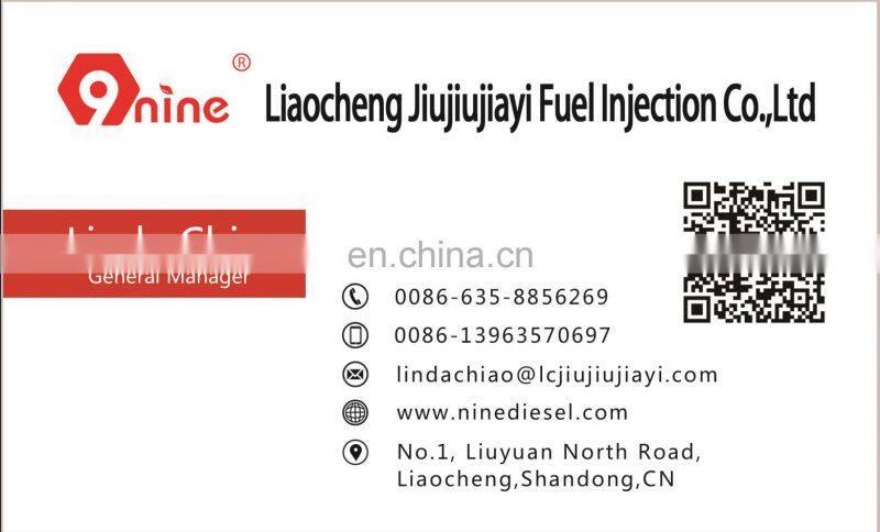 Nine DLLA145P2557 diesel injector common rail 0445110808