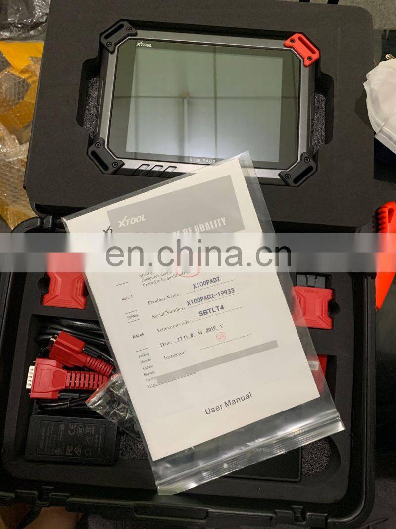 X100PAD2 key anti-theft matching instrument car fault diagnosis detector instrument mileage adjustment