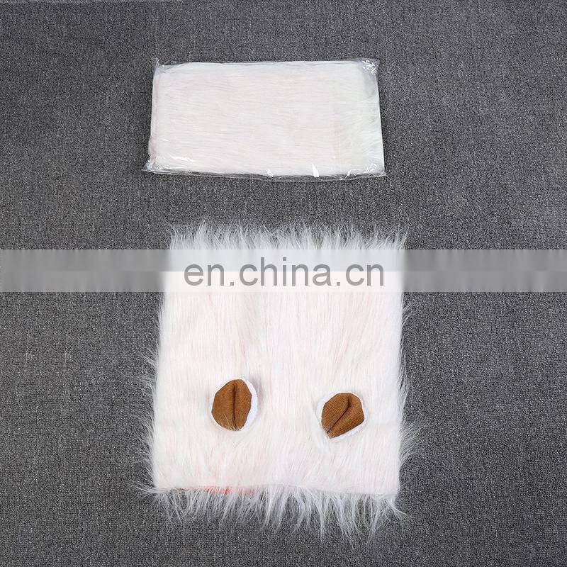 Wholesale OEM Manufacturer Pet Wig Lion Mane Costume For Small Large Dogs Festival Party Fancy Hair Dog Clothes
