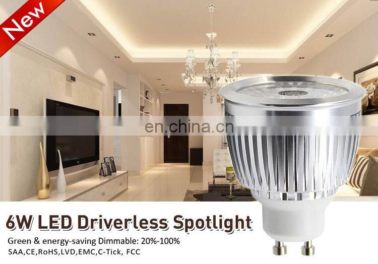 BRIMAX CE RoHS approved wholesale 60 degree dimmable led spotlight GU10