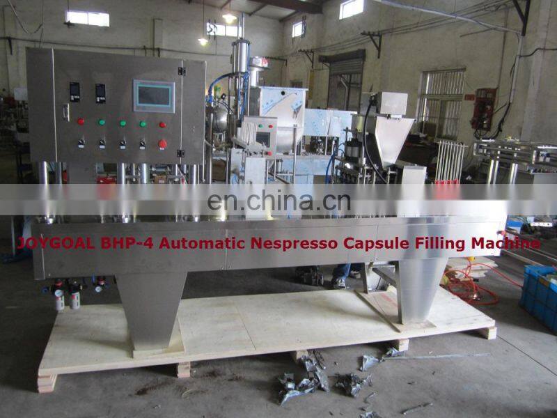 New product coffee capsule manufacturing equipment nespresso kup coffee capsules filling machine