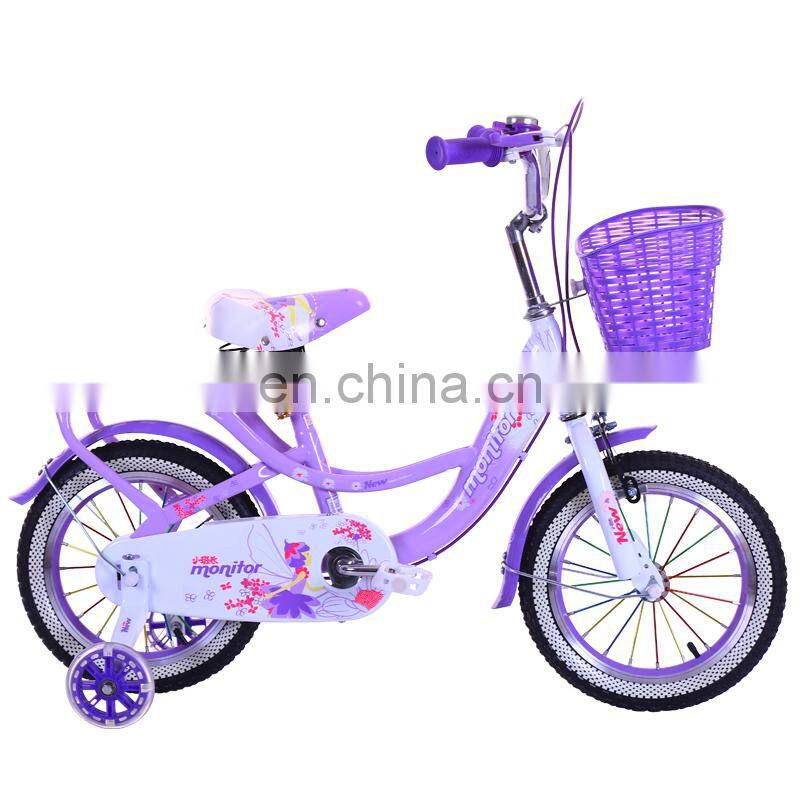 2018 popular wholesale 16 inch new model cycling kids bike high quality children bike