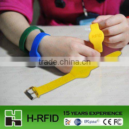 RFID silicone wristband tag for facebook