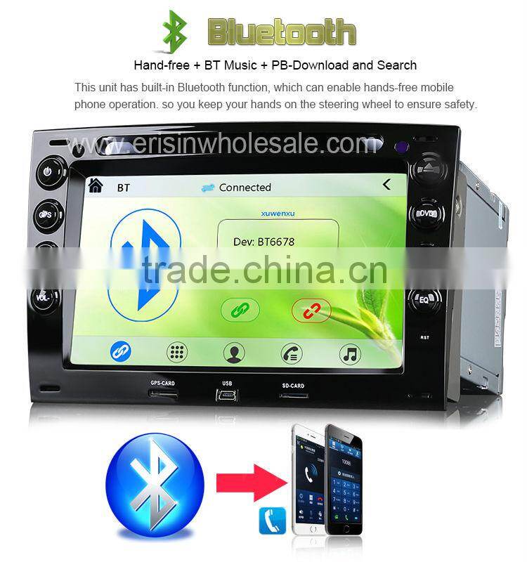 Erisin ES7691M 7 inch 2 Din Car Audio DVD with GPS 3G Radio