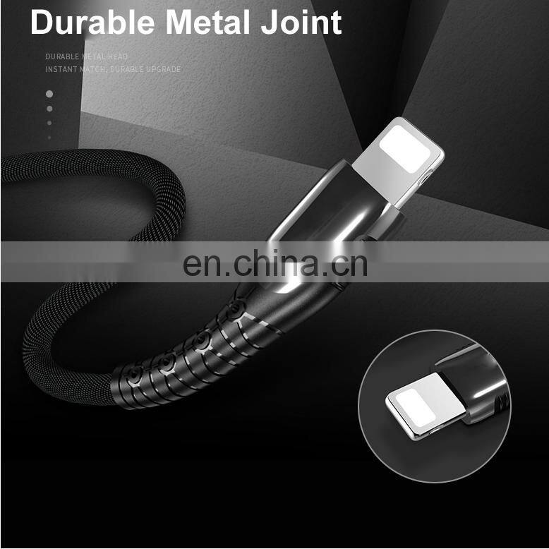 Promotional Gift USB Charge Phone Cable 3.5A Fast Charging Data Cable with Smart Indicator