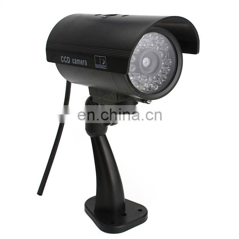Wonderful Outdoor Indoor Fake Surveillance Security Dummy Camera Night CAM LED Light