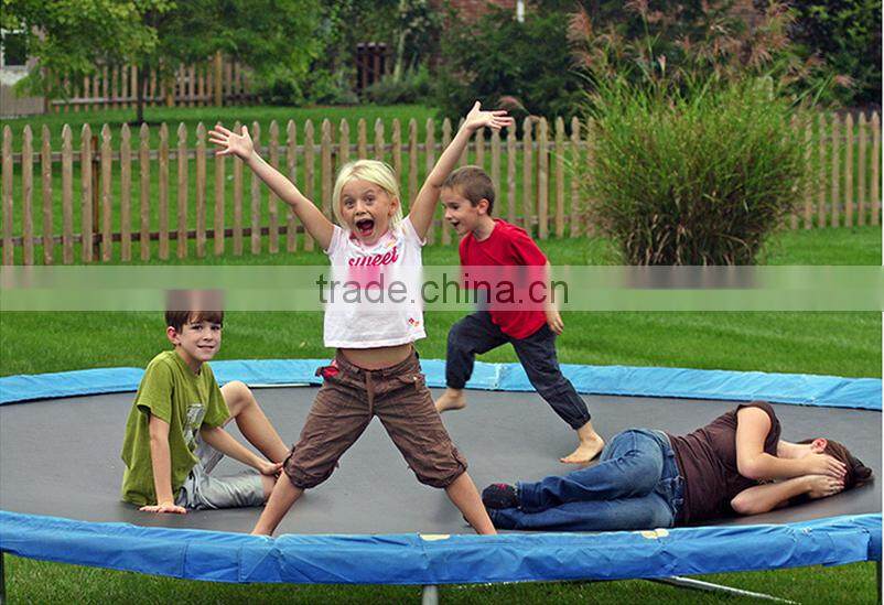 Round Outdoor Bungee Jumping Trampoline