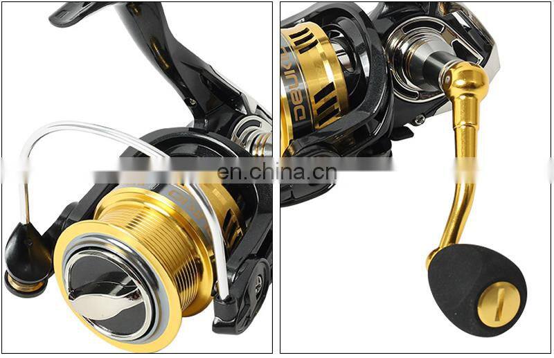 Metal Spinning Wheel Shallow Line Spool Design CNC ArmNylon Body fishing reel Lure fishing reel