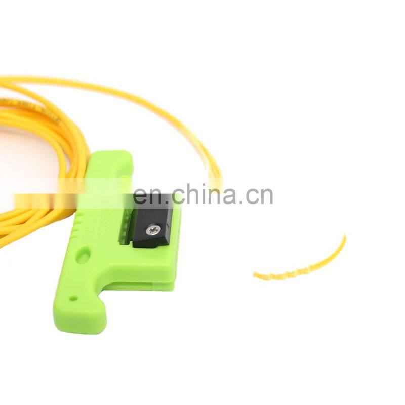 MT-8910-3 cable slitter longitudinal center pipe stripping tool mini small green cable slitter