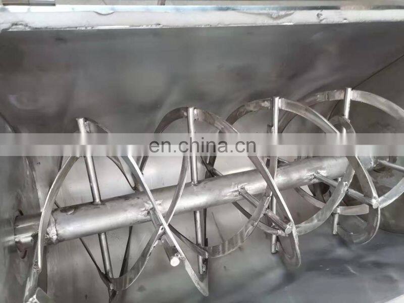 ss 304 Screw Mixer Type detergent powder making machine dry powder mixing machine