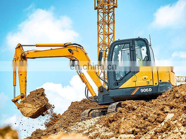 China small hydraulic crawler excavator CLG906E 6 ton digger CDM6065E/XE60D/XE60DA/SY60C/SE60