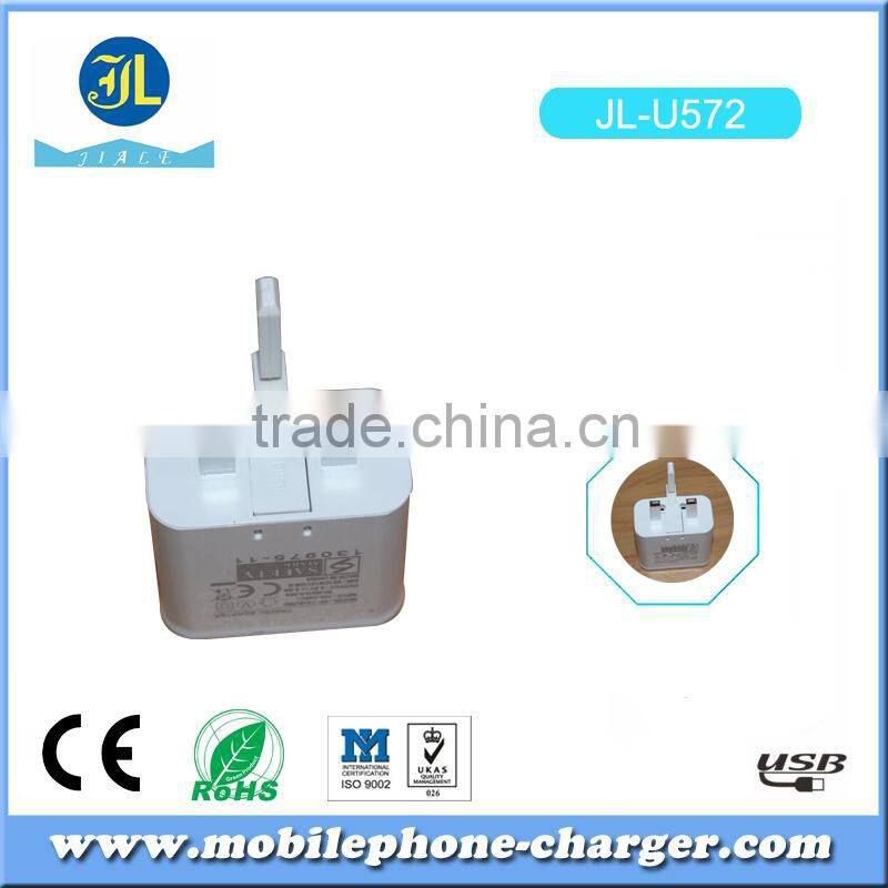 Mobile phone charger multi-port travel usb charger OEM adapter made in China