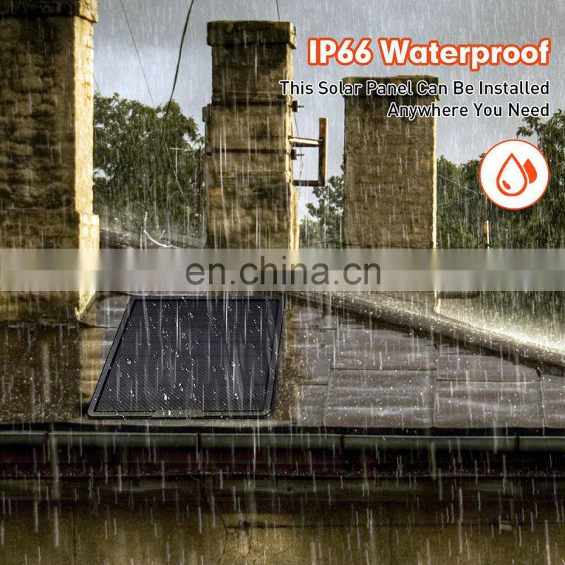 6V 9V 12V 25000mAH Waterproof Trail hunting Camera solar panel charger for outdoor cctv camera