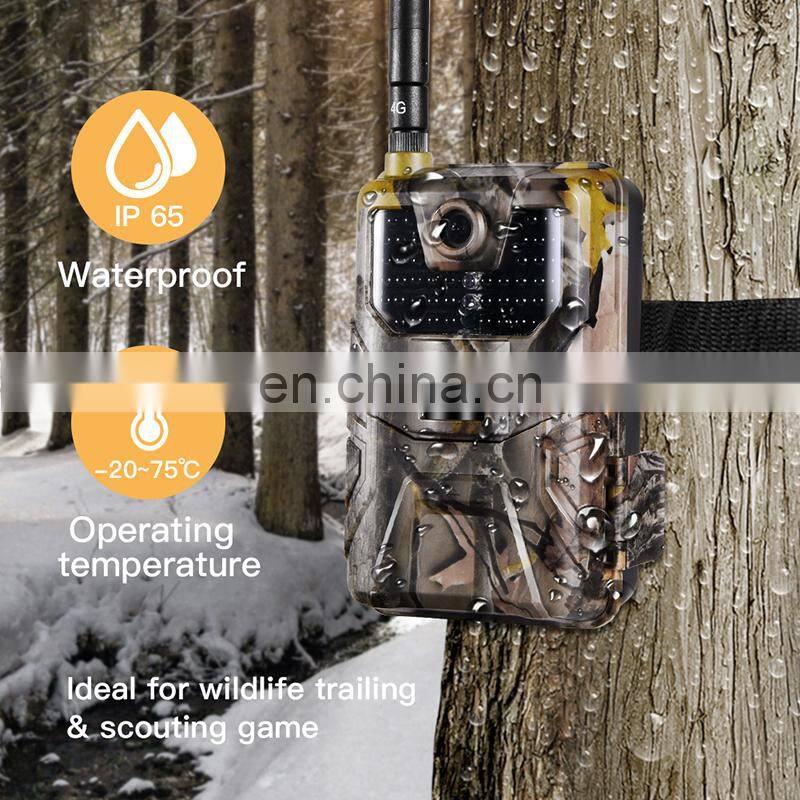 New 1080P Outdoor Wildlife Security Wireless 4g sim Trail Hunting Game Camera GSM MMS HC-900LTE