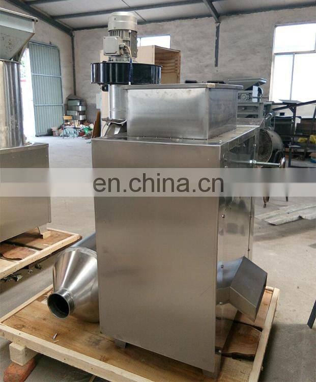 Best price low broken rate coco shelling machine cocoa bean peeling machine