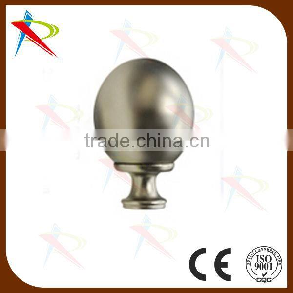 New style curtain rod finial of silver curtain rod