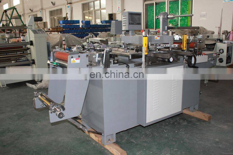 Label Adhesive Paper Cup Film Sticker Platen Flat Bed Cutter Automatic Press Die Cutting Punching Creasing Hot Foil Stamping Mac