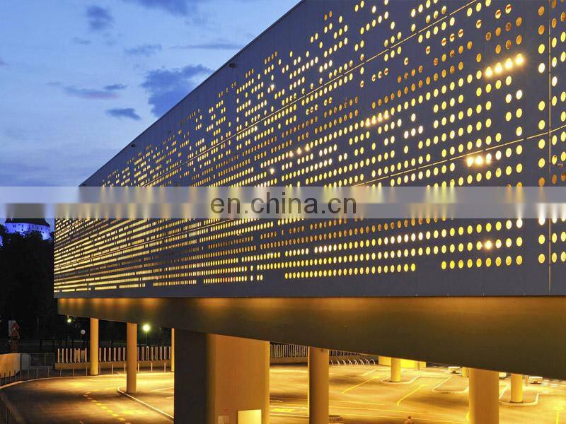 Custom Colored Punching Mesh Perforated Metal Mesh
