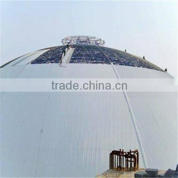 Popular prefabricated steel space truss structure