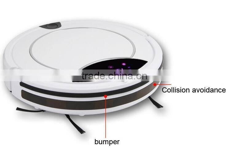 2016 new arrival Robot Vacuum Cleaner dry and wet anti falling robot factory