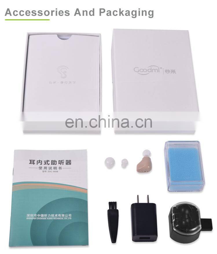 2019 New USB Rechargeable Pocket German Hearing Aid