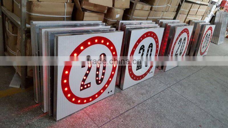 Competitive price indicate road sign good quality solar traffic signs