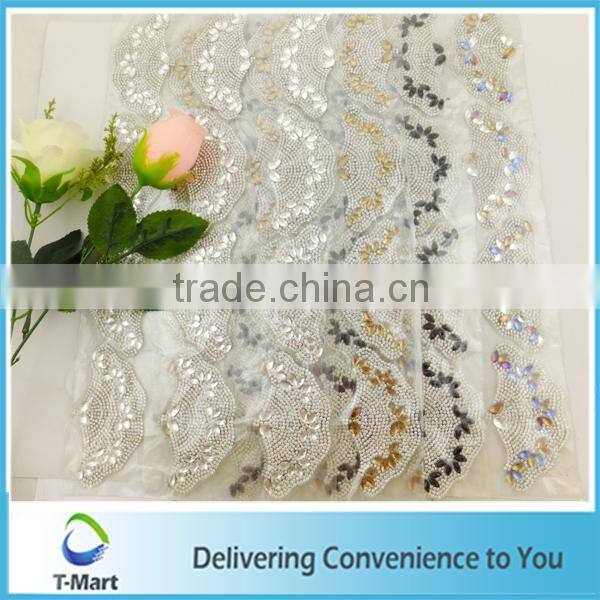 iron on leading quality rhinestone sheet good decoration