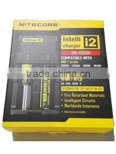 Wholesale nitecore i2 18650 battery charger AA AAA AAAA battery charger