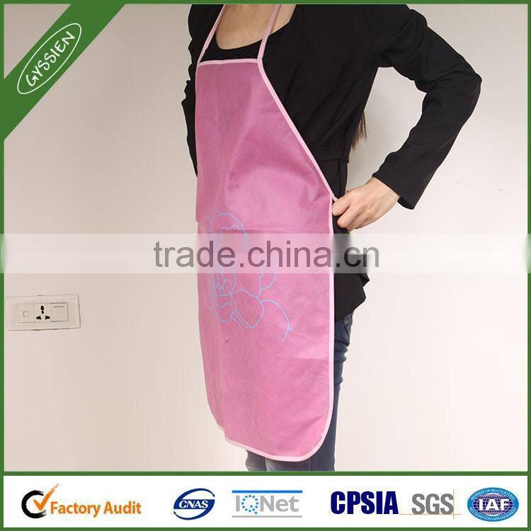 Brand new China supplier eco-friendly cooking apron,plastic apron