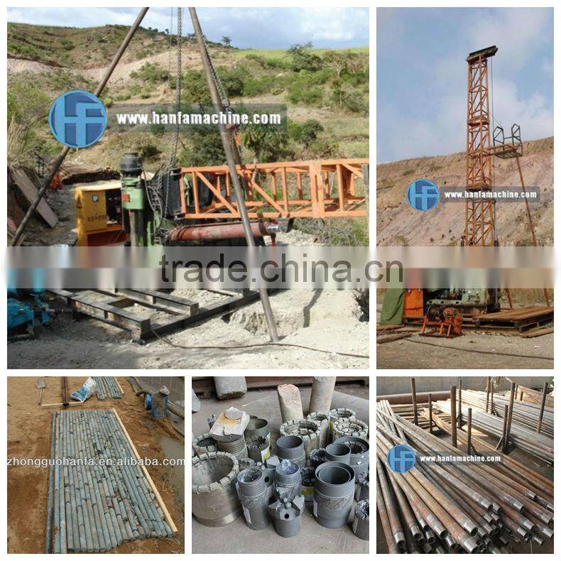 Wireline Coring-Professional Drilling Method!!! HF-44 geological core drill rig