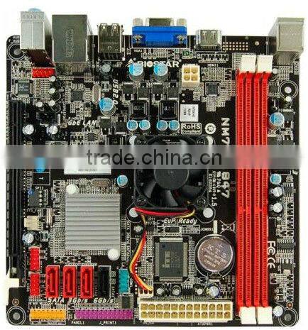 2013 Newset New Arrival Onboard Intel Celeron 847 dual core 1.1GHz CPU MINI ITX Mainboard Industrial PC Motherboard