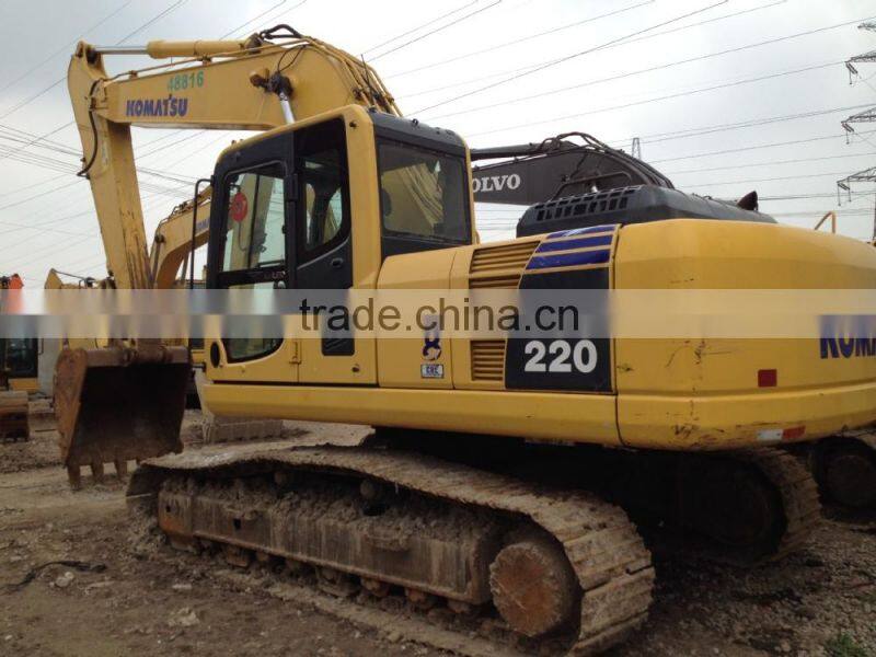 Used Japan Komatsu PC220-8 Excavator For Sale second hand Komatsu excavator PC220-8 Also PC220-6 PC220-7 PC200-6 PC200-7